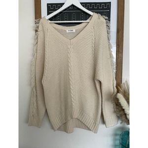 Avah Fringe sweater - NWOT